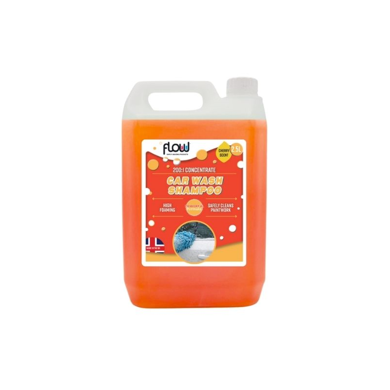 Flow Car Wash Shampoo Cherry 2.5L Flow Car Wash Shampoo Cherry 2.5L